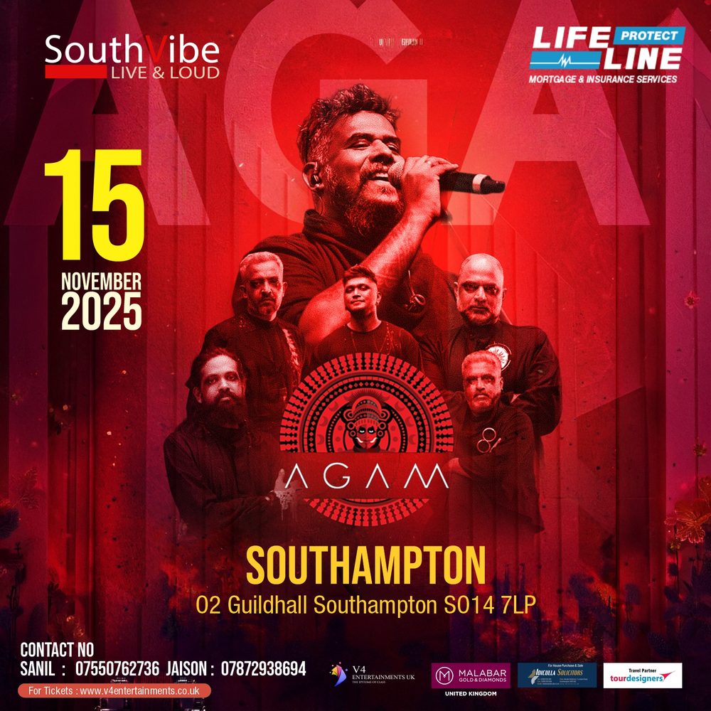 AGAM UK Tour poster: Southampton · 15 Nov